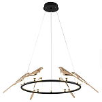 Подвесной светильник с декором в виде птиц Birds Ring Hanging Lamp варинант исполнения - 2 | Loft Concept в Брянске