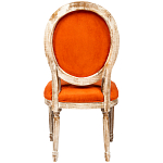 Стул из натурального бука оранжевое с цветным принтом Impressionism in Color варинант исполнения - 2 | Loft Concept в Брянске