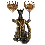 Подсвечник в виде дракона Dragon with Two Candlesticks варинант исполнения - 12 | Loft Concept в Брянске