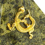 Шкатулка пирамида из натурального камня змеевик Stone Casket варинант исполнения - 3 | Loft Concept в Брянске