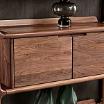 Стеллаж в гостиную для книг Moon Walnut Furniture варинант исполнения - 7 | Loft Concept в Брянске