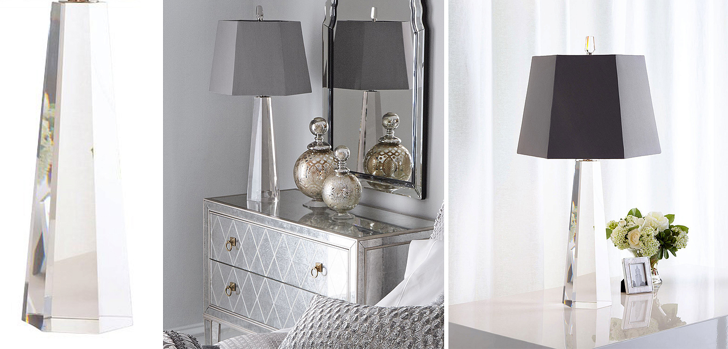 Настольная лампа Crystal Pyramid Table lamp Настольная лампа Crystal Pyramid Table lamp - Loft-Concept в Брянске