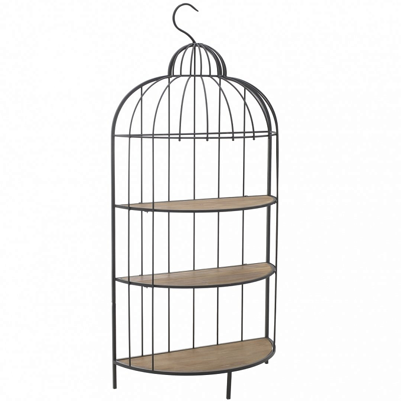 Стеллаж Cage Rack Big Черный Бежевый Стеллаж Cage Rack Big Черный Бежевый в Брянске | Loft Concept