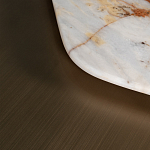 Столик журнальный Promontory с мрамором варинант исполнения - 3 | Loft Concept в Брянске