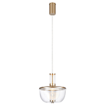 Подвесной светильник с плафоном из акрила и металлическим основанием Blanton 23 варинант исполнения - 4 | Loft Concept в Брянске