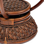 Столик кофейный из ротанга Eloise варинант исполнения - 2 | Loft Concept в Брянске