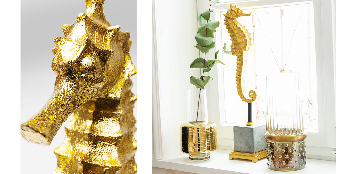 Статуэтка Golden Sea Horse - Loft-Concept в Брянске