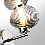 Бра с 2-мя рифлеными стеклянными шарами Marcelh Light варинант исполнения - 4 | Loft Concept в Брянске