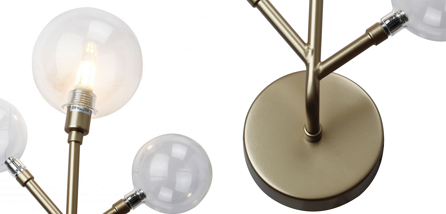 Бра Berries Trio Sconce gold Бра Berries Trio Sconce gold - Loft-Concept в Брянске