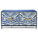 Буфет в гостиную с инкрустацией Bone Inlay Deco Sideboard - Orleans ZEBRA варинант исполнения - 4 | Loft Concept в Брянске