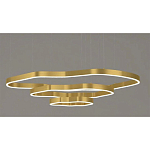 Люстра подвесная с 3-мя ассиметричными светодиодными лампами Golden Current варинант исполнения - 1 | Loft Concept в Брянске