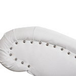 Кушетка белая с мягкой обивкой из велюра Michael Couch варинант исполнения - 5 | Loft Concept в Брянске