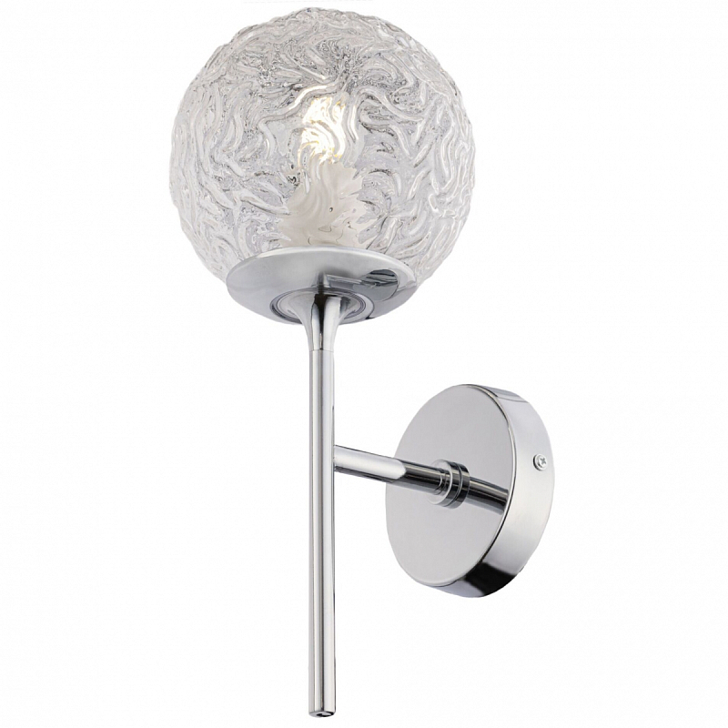 Бра Soranzo Glass Balls Sconces Chromium Хром Прозрачный Бра Soranzo Glass Balls Sconces Chromium Хром Прозрачный в Брянске | Loft Concept