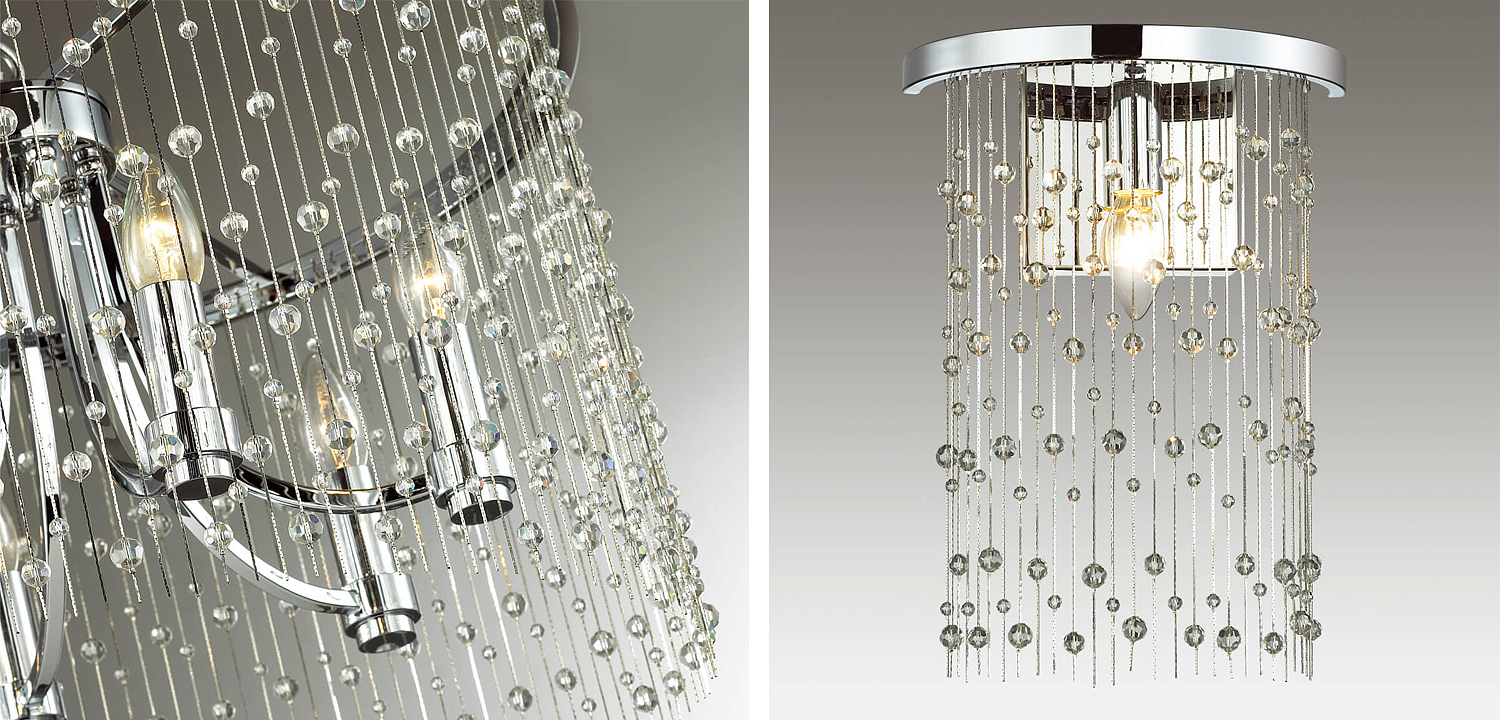 Бра Hailstorm Rain Wall lamp chrome Бра Hailstorm Rain Wall lamp chrome - Loft-Concept в Брянске