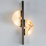 Бра  с фигурным мраморным рассеивателем Spiral of Warm Light варинант исполнения - 10 | Loft Concept в Брянске