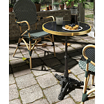 Кресло плетеное из ротанга Ronald Black White Rattan Chair варинант исполнения - 9 | Loft Concept в Брянске