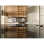 Кухонный гарнитур из камня и дерева с раздвижными дверцами TIVALÌ 2.0 Dada Engenereed Kitchen варинант исполнения - 3 | Loft Concept в Брянске