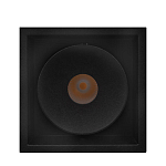 Встраиваемый спот светодиодный черного цвета квадратной формы из металла Pure Square варинант исполнения - 1 | Loft Concept в Брянске