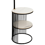 Торшер с абажуром и приставным столом Zullo Lighting and Furniture Floor Lamp варинант исполнения - 2 | Loft Concept в Брянске