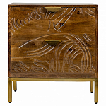 Прикроватная тумба с фактурным фасадом Termite варинант исполнения - 1 | Loft Concept в Брянске