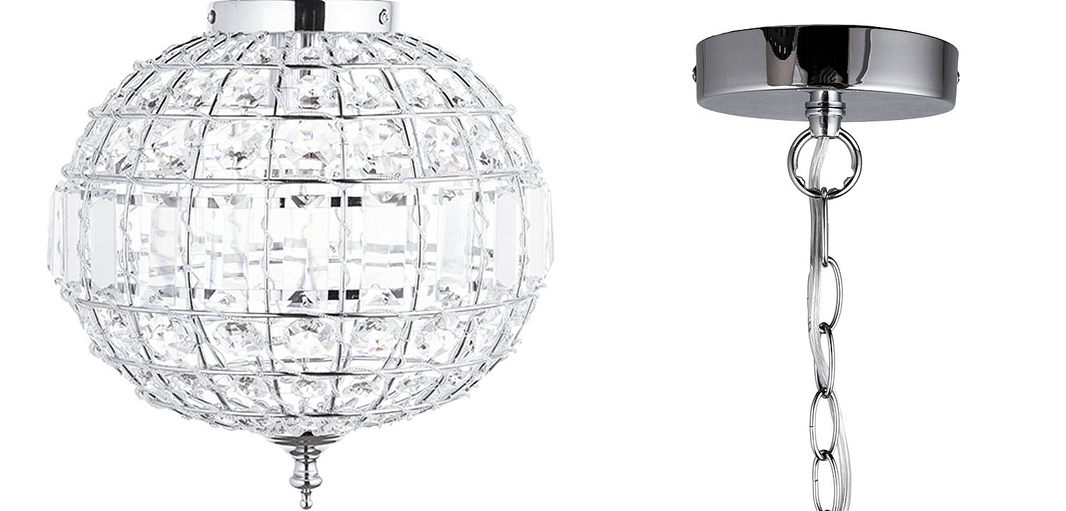 Подвесной светильник Casbah Crystal silver 30 Подвесной светильник Casbah Crystal silver 30 - Loft-Concept в Брянске
