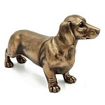 Статуэтка такса с реалистичными деталями и гладкой поверхностью Dachshund Style варинант исполнения - 2 | Loft Concept в Брянске