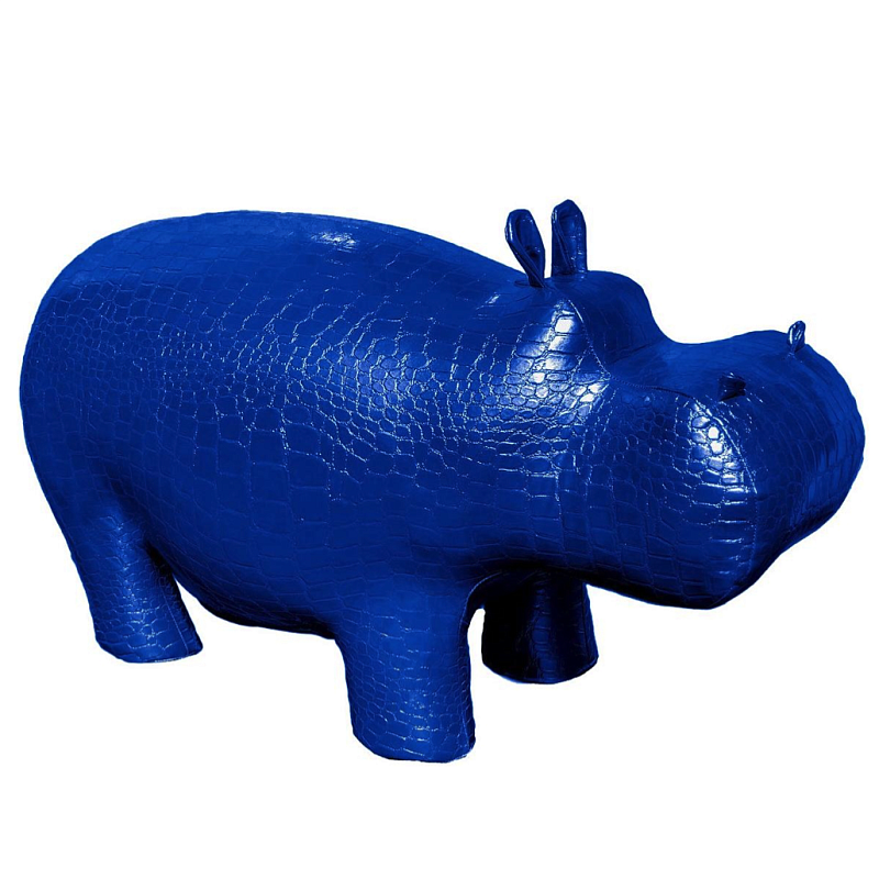 Пуф Бегемот Poof Hippo blue Синий в Брянске | Loft Concept 