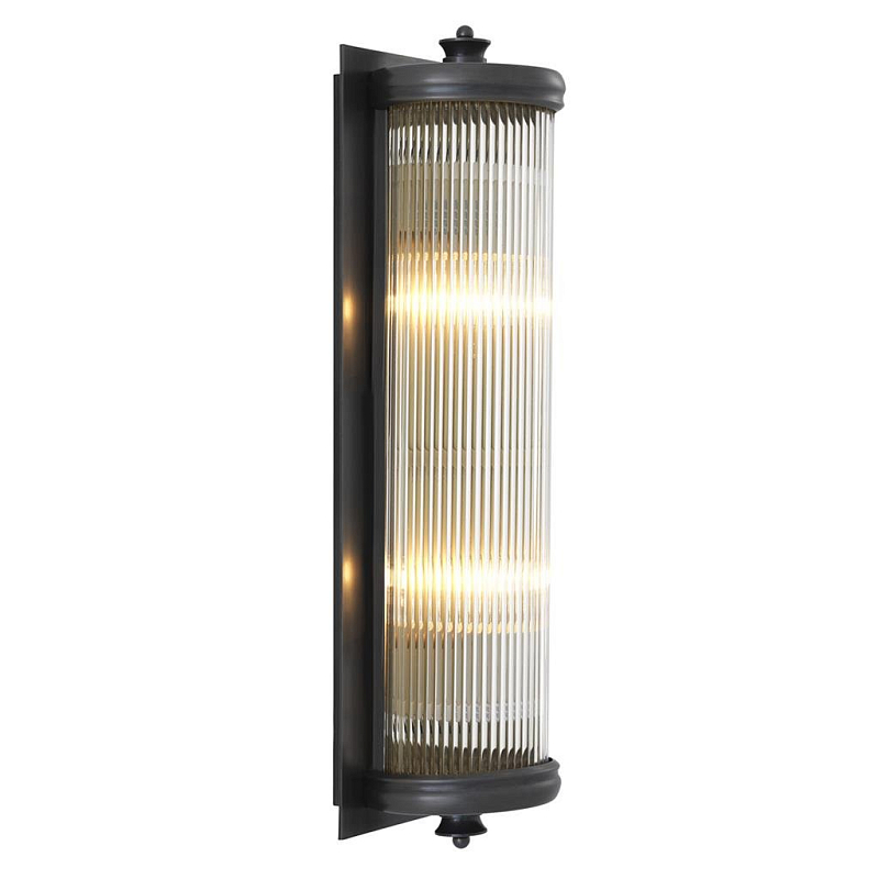 Бра Wall Lamp Glorious L Bronze Темная бронза Прозрачное Стекло Бра Wall Lamp Glorious L Bronze Темная бронза Прозрачное Стекло в Брянске | Loft Concept