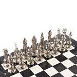 Шахматы Ренессанс с доской из натурального мрамора Decorative Thematic Chess варинант исполнения - 3 | Loft Concept в Брянске