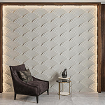 Гипсовая 3D Панель Aura варинант исполнения - 1 | Loft Concept в Брянске