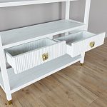 Стеллаж с двумя ящиками Elsa Dreams White варинант исполнения - 3 | Loft Concept в Брянске