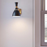 Бра с плафоном в форме песочных часов с узкими перфорированными отверстиями Feiss варинант исполнения - 7 | Loft Concept в Брянске