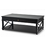 Широкий кофейный столик с ящиком Monsignor варинант исполнения - 3 | Loft Concept в Брянске