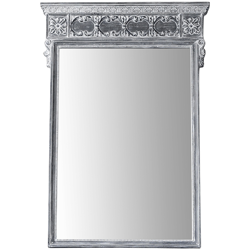 Зеркало Percevel Wood Imitation Mirror Серый Зеркало Percevel Wood Imitation Mirror Серый в Брянске | Loft Concept