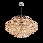 Люстра хрустальная в неоклассическом стиле на серебристом каркасе Majesty варинант исполнения - 4 | Loft Concept в Брянске