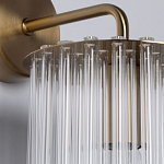 Бра с круглым основанием и длинными прозрачныи стеклянными трубками Nembus варинант исполнения - 5 | Loft Concept в Брянске