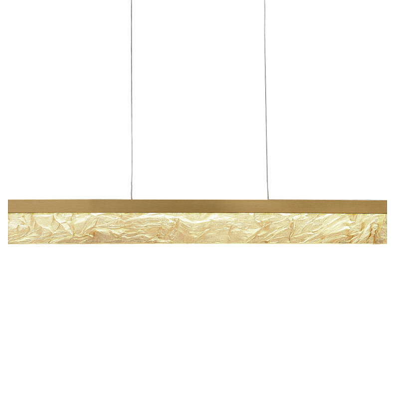 Подвесной светильник линейный светоидный Remarkable Латунь в Брянске | Loft Concept 