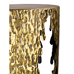 Столик дизайнерский Copper streaks варинант исполнения - 2 | Loft Concept в Брянске