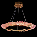 Люстра в форме кольца розовая Warm Pink Light варинант исполнения - 3 | Loft Concept в Брянске