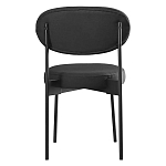 Стул мягкий Alfie Chair черный варинант исполнения - 4 | Loft Concept в Брянске