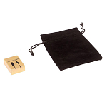 Зажигалка электронная с накладкой из натурального камня Соколиный глаз и с USB проводом для зарядки Stone Lighters варинант исполнения - 4 | Loft Concept в Брянске