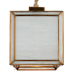 Люстра прямоугольная с каркасом золотого цвета Soft Glow Lamps варинант исполнения - 4 | Loft Concept в Брянске