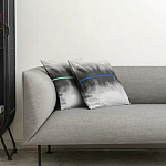 Чехол на подушку хлопковый Blake Boundaries Blue варинант исполнения - 5 | Loft Concept в Брянске