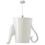 Подвесные светильники в виде белой посуды Flower Reversal варинант исполнения - 7 | Loft Concept в Брянске