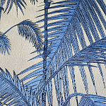 Мебельная ткань Вышивка синий принт 280 см T2-136 варинант исполнения - 2 | Loft Concept в Брянске