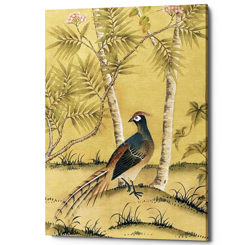 Постер Beige Chinoiserie Бежевый Постер Beige Chinoiserie Бежевый в Брянске | Loft Concept