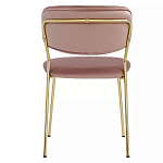 Стул Singer Chair без подлокотников Розовый Велюр варинант исполнения - 4 | Loft Concept в Брянске