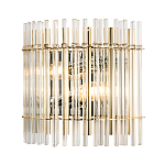 Бра с прозрачными вертикальными стеклянными трубками Gladia варинант исполнения - 2 | Loft Concept в Брянске