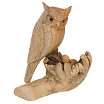 Статуэтка из дерева сова Animals of the World варинант исполнения - 1 | Loft Concept в Брянске