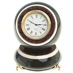 Часы настольные в виде шара из натурального камня Ball Stone Clock варинант исполнения - 7 | Loft Concept в Брянске